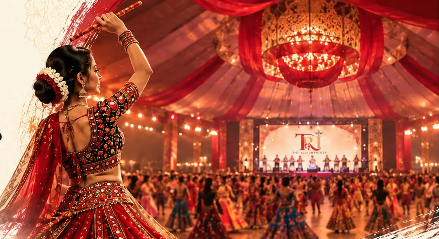Garba in AC Dome at The Red Imprints